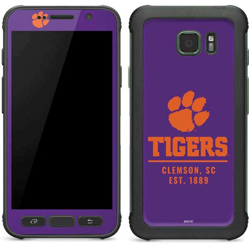 Clemson University Tigers Est 1889 Galaxy S7 Active Skin