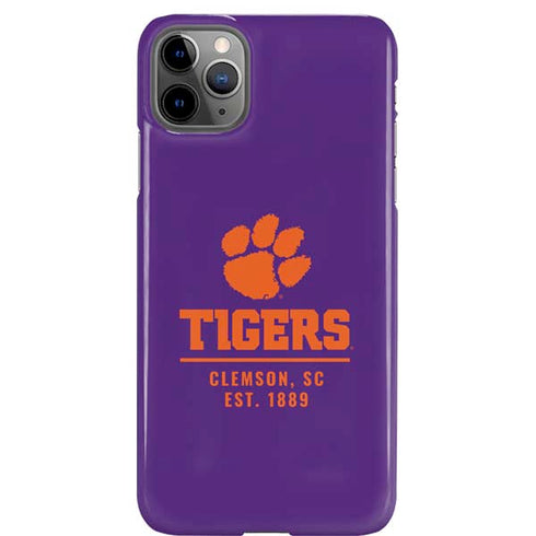 Clemson University Tigers Est 1889 iPhone 11 Pro Max Lite Case