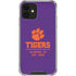 Clemson University Tigers Est 1889 iPhone 12 Clear Case