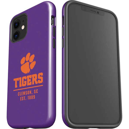 Clemson University Tigers Est 1889 iPhone 12 Impact Case