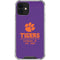 Clemson University Tigers Est 1889 iPhone 12 Mini Clear Case