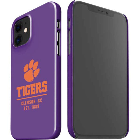 Clemson University Tigers Est 1889 iPhone 12 Mini Lite Case