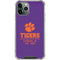 Clemson University Tigers Est 1889 iPhone 12 Pro Clear Case