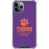 Clemson University Tigers Est 1889 iPhone 12 Pro Clear Case