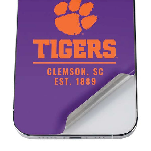 Clemson University Tigers Est 1889 iPhone 12 Pro Max Skin