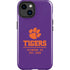 Clemson University Tigers Est 1889 iPhone 15 Plus Impact Case