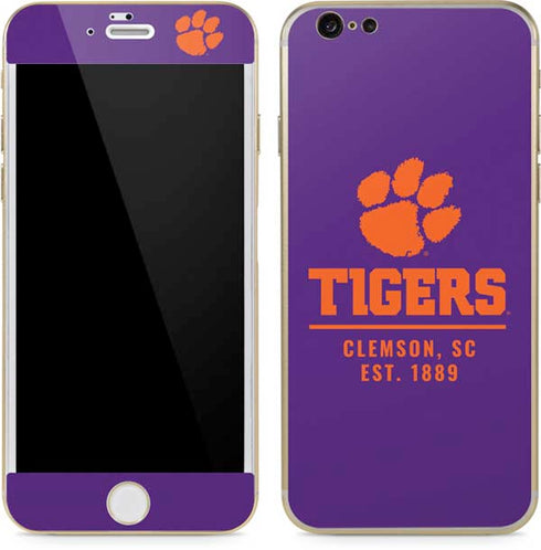 Clemson University Tigers Est 1889 iPhone 6/6s Skin