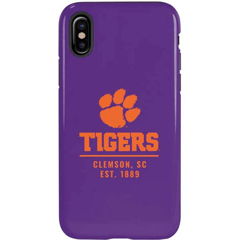 Clemson University Tigers Est 1889 iPhone X Pro Case