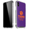 Clemson University Tigers Est 1889 iPhone XS Max Clear Case