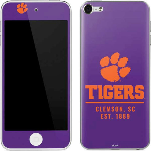 Clemson University Tigers Est 1889 Apple iPod Skin