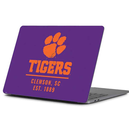 Clemson University Tigers Est 1889 Apple MacBook Pro 13-inch Skin