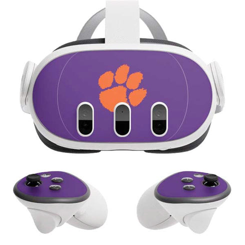 Clemson University Tigers Est 1889 Meta Quest 3 Skin