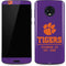 Clemson University Tigers Est 1889 Moto G6 Skin