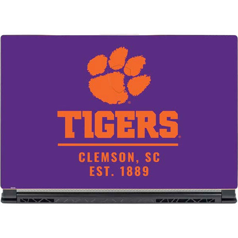 Clemson University Tigers Est 1889 MSI GS65 Stealth Laptop Skin