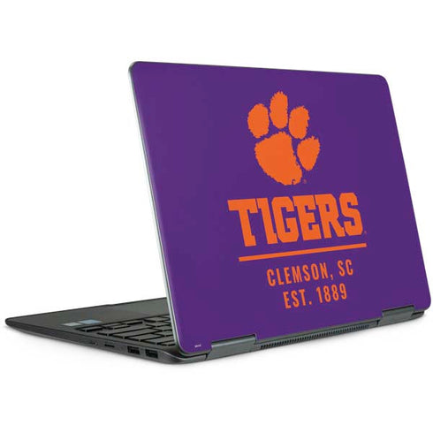Clemson University Tigers Est 1889 Notebook 9 Pro 13in (2017) Skin