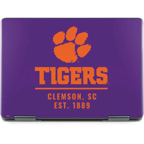 Clemson University Tigers Est 1889 Notebook 9 Pro 13in (2017) Skin