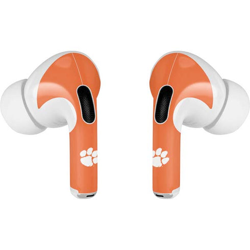 Clemson University Tigers Est 1889 Orange Apple AirPods Pro Skin
