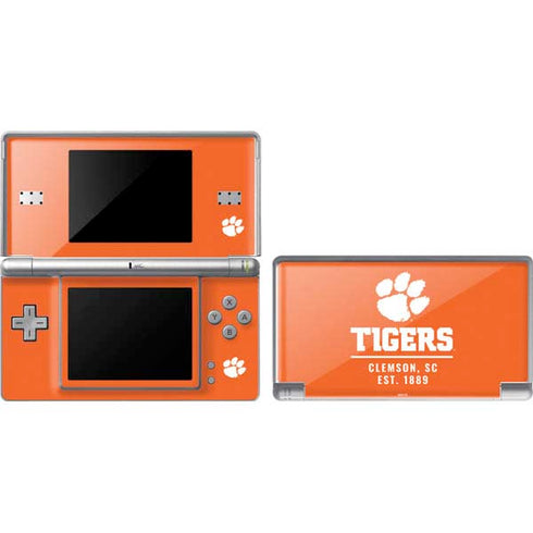 Clemson University Tigers Est 1889 Orange DS Lite Skin