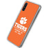 Clemson University Tigers Est 1889 Orange Galaxy A10e Clear Case