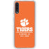 Clemson University Tigers Est 1889 Orange Galaxy A50 Clear Case