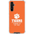 Clemson University Tigers Est 1889 Orange Galaxy A54 5G Clear Case