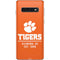 Clemson University Tigers Est 1889 Orange Galaxy S10 Skin