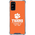 Clemson University Tigers Est 1889 Orange Galaxy S20 FE Clear Case