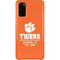 Clemson University Tigers Est 1889 Orange Galaxy S20 Lite Case