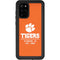Clemson University Tigers Est 1889 Orange Galaxy S20 Plus Waterproof Case