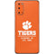 Clemson University Tigers Est 1889 Orange Galaxy S20 Skin