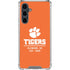 Clemson University Tigers Est 1889 Orange Galaxy S23 FE Clear Case