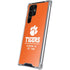 Clemson University Tigers Est 1889 Orange Galaxy S24 Ultra Clear Case