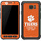 Clemson University Tigers Est 1889 Orange Galaxy S7 Active Skin