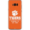 Clemson University Tigers Est 1889 Orange Galaxy S8 Plus Skin