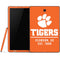 Clemson University Tigers Est 1889 Orange Samsung Galaxy Tab Skin