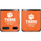 Clemson University Tigers Est 1889 Orange Galaxy Z Flip Skin