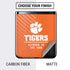 Clemson University Tigers Est 1889 Orange Galaxy Z Flip Skin