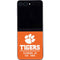 Clemson University Tigers Est 1889 Orange Galaxy Z Flip5 5G Skin