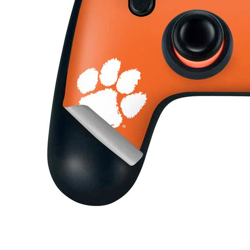 Clemson University Tigers Est 1889 Orange Google Stadia Controller Skin