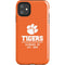 Clemson University Tigers Est 1889 Orange iPhone 11 Impact Case