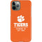 Clemson University Tigers Est 1889 Orange iPhone 11 Pro Lite Case