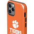 Clemson University Tigers Est 1889 Orange iPhone 12 Pro Impact Case
