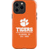 Clemson University Tigers Est 1889 Orange iPhone 15 Pro Max Impact Case