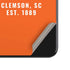 Clemson University Tigers Est 1889 Orange iPhone SE (2nd & 3rd Gen) Skin