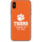 Clemson University Tigers Est 1889 Orange iPhone X Skin