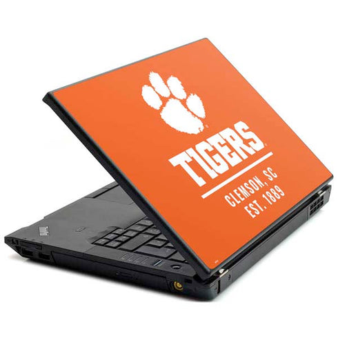 Clemson University Tigers Est 1889 Orange Lenovo T420 Skin