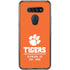 Clemson University Tigers Est 1889 Orange LG K51/Q51 Clear Case