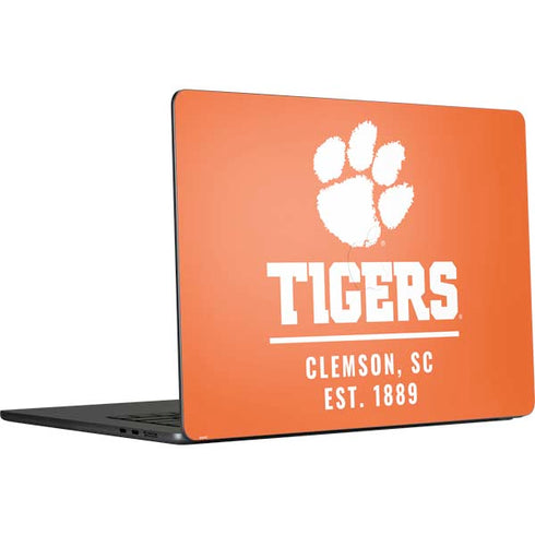 Clemson University Tigers Est 1889 Orange MacBook Air 15 in (2023) Skin