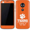 Clemson University Tigers Est 1889 Orange Moto E5 Play Skin