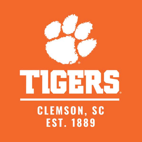 Clemson University Tigers Est 1889 Orange Moto E5 Play Skin